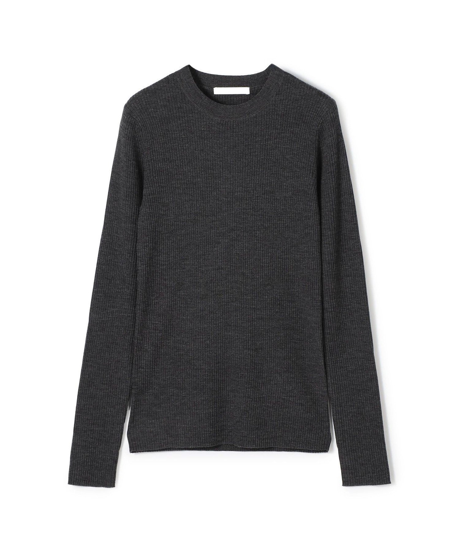 【トゥモローランド/TOMORROWLAND】のプルミエールウールリブ クルーネックプルオーバー インテリア・キッズ・メンズ・レディースファッション・服の通販 founy(ファニー) ファッション Fashion レディースファッション Fashion for Women トップス・カットソー Cut & Sew Tops カジュアルプルオーバー・ニットトップス Pullovers & Knit Tops / Casual Pullovers インナー Innerwear コンパクト Compact, Small Size フィット Fit, Slim Fit ベーシック Basic, Essential 定番 Standard, Basic Item 17 チャコールグレー|ID: prp329100004738447 ipo3291000000034882517