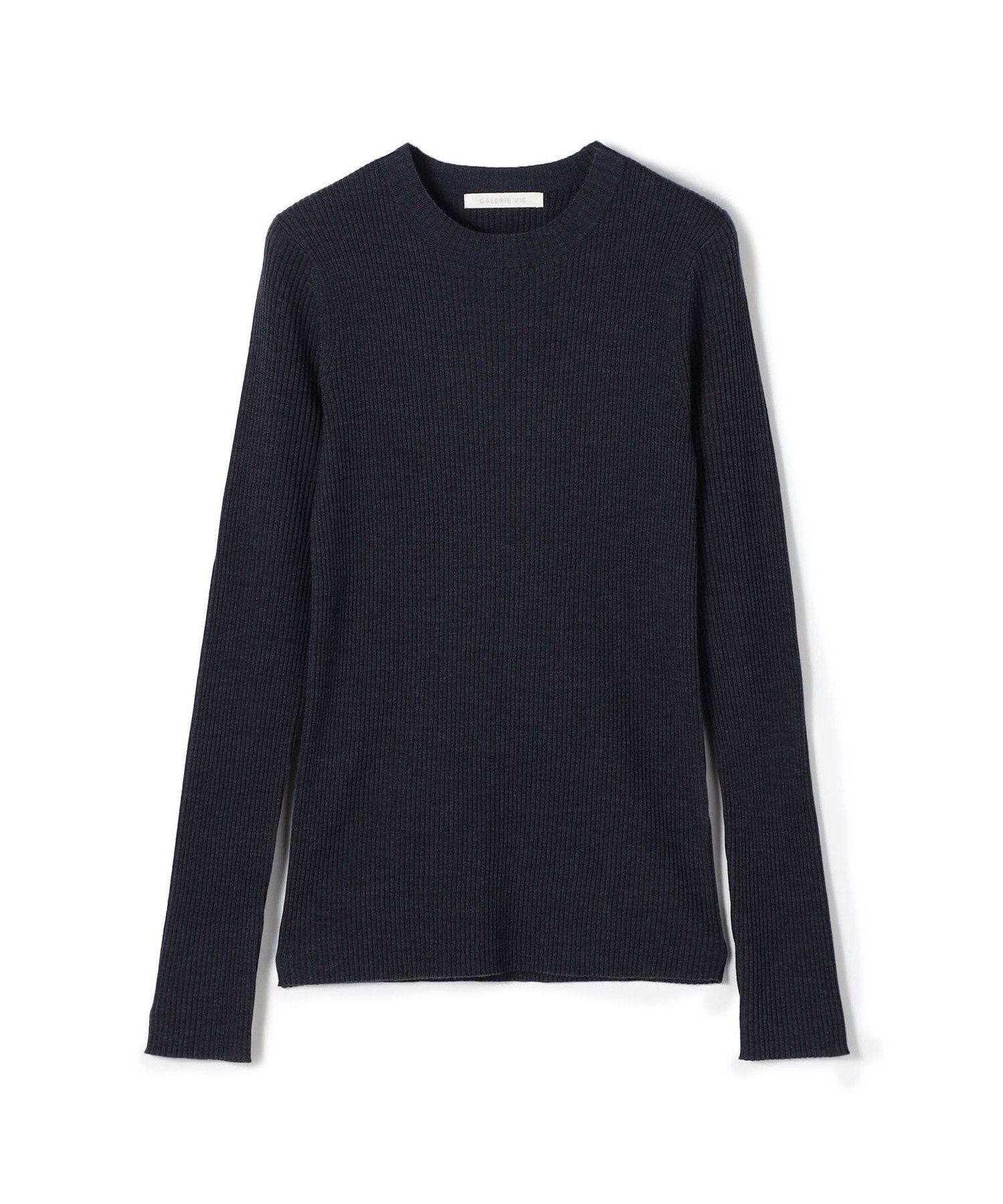 【トゥモローランド/TOMORROWLAND】のプルミエールウールリブ クルーネックプルオーバー インテリア・キッズ・メンズ・レディースファッション・服の通販 founy(ファニー) ファッション Fashion レディースファッション Fashion for Women トップス・カットソー Cut & Sew Tops カジュアルプルオーバー・ニットトップス Pullovers & Knit Tops / Casual Pullovers インナー Innerwear コンパクト Compact, Small Size フィット Fit, Slim Fit ベーシック Basic, Essential 定番 Standard, Basic Item 67 ダークブルー|ID: prp329100004738447 ipo3291000000034882525
