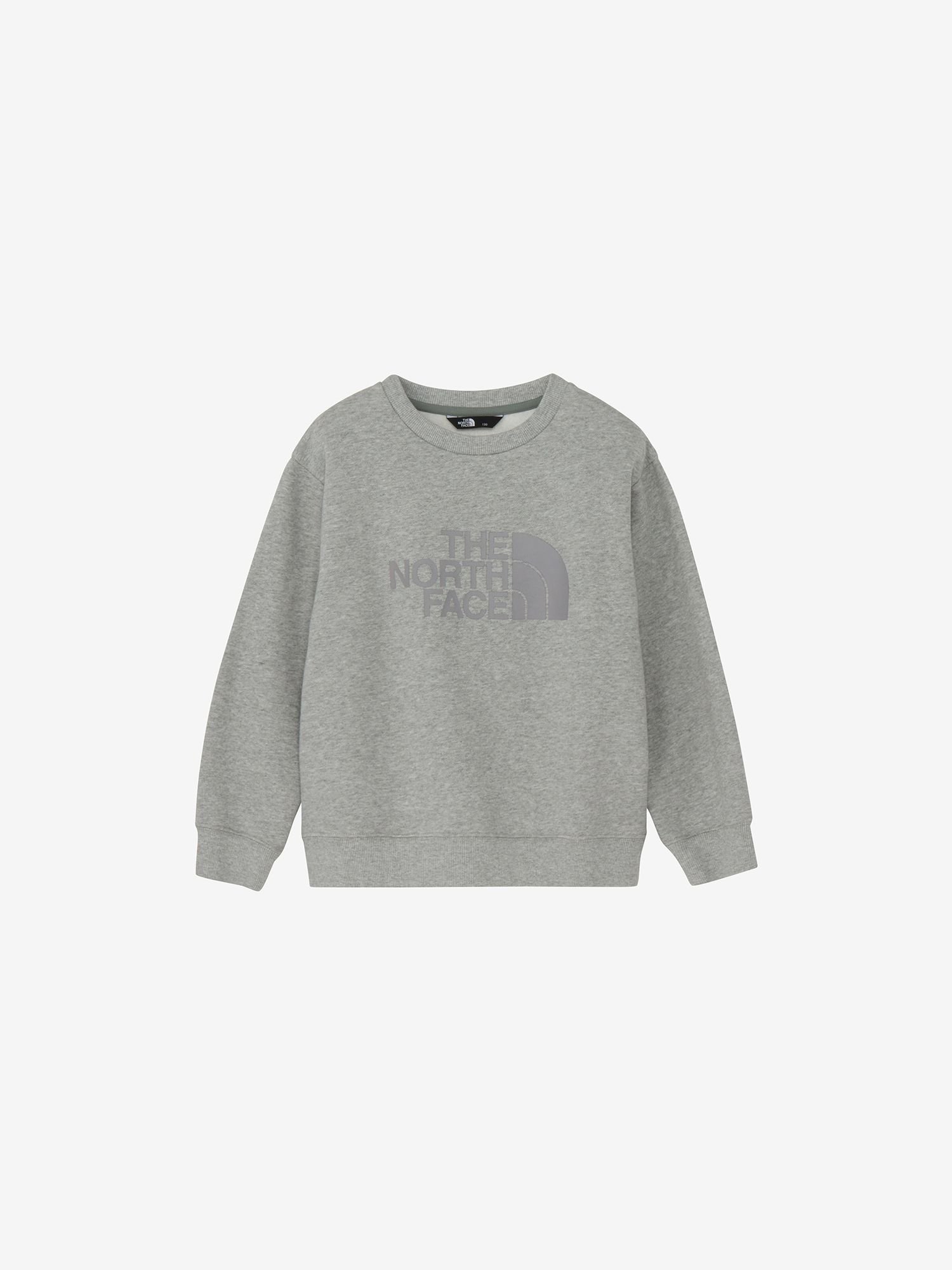 【ザ ノース フェイス/THE NORTH FACE / KIDS】の【公式】スウェットグラフィッククルー(キッズ) インテリア・キッズ・メンズ・レディースファッション・服の通販 founy(ファニー) 　ファッション　Fashion　キッズファッション　Fashion for Kids　スウェット / スエット　Sweatshirt, Sweatwear　フロント　Front, Front Design　ミックスグレー|ID: prp329100004738448 ipo3291000000034580296