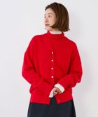 【マイカ ディール/MICA & DEAL】のVネックスムースカーディガン アンサンブル対応 人気、トレンドファッション・服の通販 founy(ファニー) ファッション Fashion レディースファッション Fashion for Women トップス・カットソー Cut & Sew Tops カーディガン・羽織り Layered Style Cardigans アンサンブルニット Knit Ensembles & Twin Sets Vネックトップス V-Neck Tops / V-Cut Neckline Shirts おすすめ Recommended / Our Picks アンサンブル Ensemble Set カーディガン Cardigan, Knitwear スリット Slit, Slit Detail タートルネック Turtleneck, High Neck エレガント 上品 Elegant thumbnail RED|ID: prp329100004738496 ipo3291000000034626166