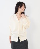 【マイカ ディール/MICA & DEAL】のVネックスムースカーディガン アンサンブル対応 人気、トレンドファッション・服の通販 founy(ファニー) ファッション Fashion レディースファッション Fashion for Women トップス・カットソー Cut & Sew Tops カーディガン・羽織り Layered Style Cardigans アンサンブルニット Knit Ensembles & Twin Sets Vネックトップス V-Neck Tops / V-Cut Neckline Shirts おすすめ Recommended / Our Picks アンサンブル Ensemble Set カーディガン Cardigan, Knitwear スリット Slit, Slit Detail タートルネック Turtleneck, High Neck エレガント 上品 Elegant thumbnail OFF WHITE|ID: prp329100004738496 ipo3291000000034626168