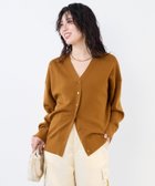 【マイカ ディール/MICA & DEAL】のVネックスムースカーディガン アンサンブル対応 人気、トレンドファッション・服の通販 founy(ファニー) ファッション Fashion レディースファッション Fashion for Women トップス・カットソー Cut & Sew Tops カーディガン・羽織り Layered Style Cardigans アンサンブルニット Knit Ensembles & Twin Sets Vネックトップス V-Neck Tops / V-Cut Neckline Shirts おすすめ Recommended / Our Picks アンサンブル Ensemble Set カーディガン Cardigan, Knitwear スリット Slit, Slit Detail タートルネック Turtleneck, High Neck エレガント 上品 Elegant thumbnail CAMEL|ID: prp329100004738496 ipo3291000000034626170