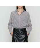 【コムサ/COMME CA】のパウダーデシン/デシンストライプ シャツ 人気、トレンドファッション・服の通販 founy(ファニー) ファッション Fashion レディースファッション Fashion for Women トップス・カットソー Cut & Sew Tops シャツ・ブラウス・オフィスカジュアル Elegant Blouses & Button-Ups インナー Innerwear ジャケット Jacket, Outerwear ストライプ Stripe, Striped Pattern パウダー Powder, Soft Tone プリント Print, Printed Pattern ベーシック Basic, Essential 人気 Popular, Best Seller 定番 Standard, Basic Item 無地 Plain, Solid Color thumbnail 04:シロ×グレーストライプ|ID: prp329100004738499 ipo3291000000034227033