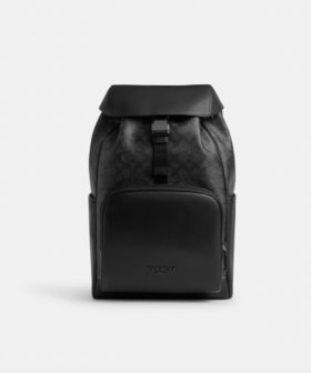【コーチ/COACH / MEN】の【公式】レーサー バックパック・シグネチャー キャンバス 人気、トレンドファッション・服の通販 founy(ファニー) ファッション Fashion メンズファッション Fashion for Men キャンバス Canvas, Canvas Fabric シューズ Shoes, Footwear ジップ Zip, Zipper ドローストリング Drawstring, Pull Cord ポケット Pocket, Pocket Detail 財布 Wallet, Purse |ID:prp329100004738577