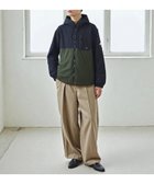 【ラザル/LAZAR / MEN】のLOGOS ロゴス マウンテンパーカー メンズ 裏フリース ナイロンジャケット レディース ユニセックス カーキ|ID: prp329100004738587 ipo3291000000034305127