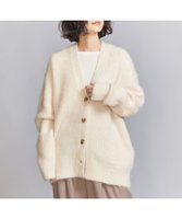 【ユナイテッドアローズ/UNITED ARROWS】のVネック シャギーニット カーディガン 人気、トレンドファッション・服の通販 founy(ファニー) ファッション Fashion レディースファッション Fashion for Women トップス・カットソー Cut & Sew Tops ニット Knit Tops & Sweaters カーディガン・羽織り Layered Style Cardigans Vネックトップス V-Neck Tops / V-Cut Neckline Shirts 畦 Ribbed Knit カーディガン Cardigan, Knitwear サテン Satin, Glossy Fabric ジャカード／ジャガード Jacquard, Woven Pattern ボトム Bottoms, Lower Wear アウトレット Outlet / Clearance |ID:prp329100004738601