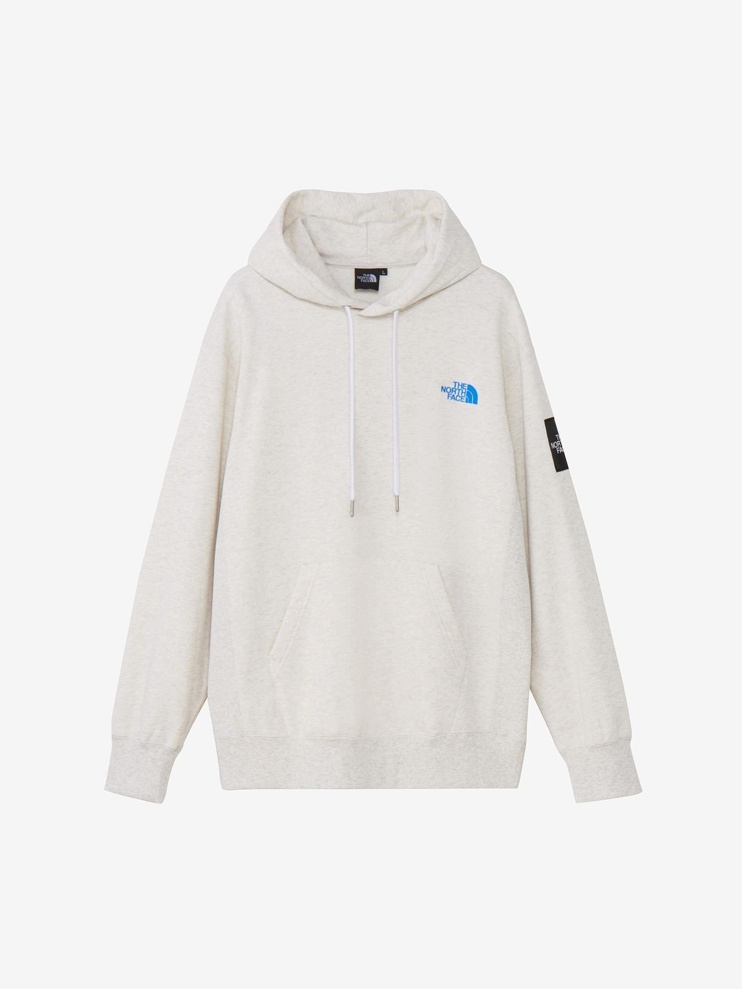 【ザ ノース フェイス/THE NORTH FACE / MEN】のスクエアロゴフーディ(ユニセックス) インテリア・キッズ・メンズ・レディースファッション・服の通販 founy(ファニー) 　ファッション　Fashion　メンズファッション　Fashion for Men　アウトドア　Outdoor Clothing　スクエア　Square, Square Shape　ストレッチ　Stretch, Stretchy Fabric　ホワイトミックスグレー|ID: prp329100004738602 ipo3291000000034418702