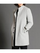 【ニコル/NICOLE / MEN】の【ex/tra】カシミヤ混ビーバー スタンドカラーコート 人気、トレンドファッション・服の通販 founy(ファニー) ファッション Fashion メンズファッション Fashion for Men シンプル Simple, Minimal スタイリッシュ Stylish, Fashionable スタンド Stand Collar, Upright Stand スマート Smart, Elegant スーツ Suit, Formalwear ビジネス 仕事 通勤 Business / Work / Commuting ポケット Pocket, Pocket Detail ワイヤー Wire, Wired Bra エレガント 上品 Elegant thumbnail 19ライトグレー|ID: prp329100004738608 ipo3291000000034227558