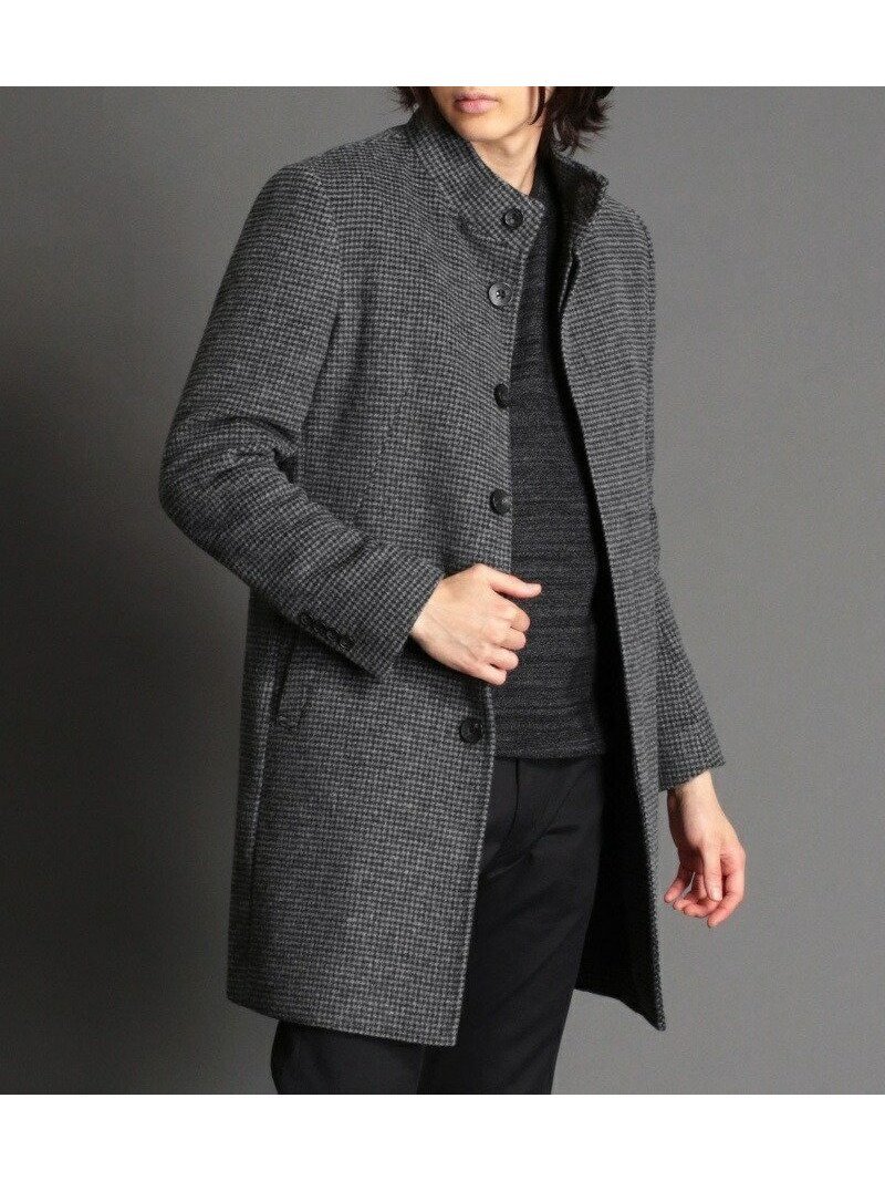 【ニコル/NICOLE / MEN】の【ex/tra】カシミヤ混ビーバー スタンドカラーコート インテリア・キッズ・メンズ・レディースファッション・服の通販 founy(ファニー) 　ファッション　Fashion　メンズファッション　Fashion for Men　シンプル　Simple, Minimal　スタイリッシュ　Stylish, Fashionable　スタンド　Stand Collar, Upright Stand　スマート　Smart, Elegant　スーツ　Suit, Formalwear　ビジネス 仕事 通勤　Business / Work / Commuting　ポケット　Pocket, Pocket Detail　ワイヤー　Wire, Wired Bra　エレガント 上品　Elegant　91その他2|ID: prp329100004738608 ipo3291000000034227560