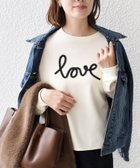 【シップス フォー ウィメン/SHIPS】の【WEB限定】 手洗い可能 ファンシー コード 刺繍 ダンボール カットソー オフホワイト|ID: prp329100004738614 ipo3291000000034227586