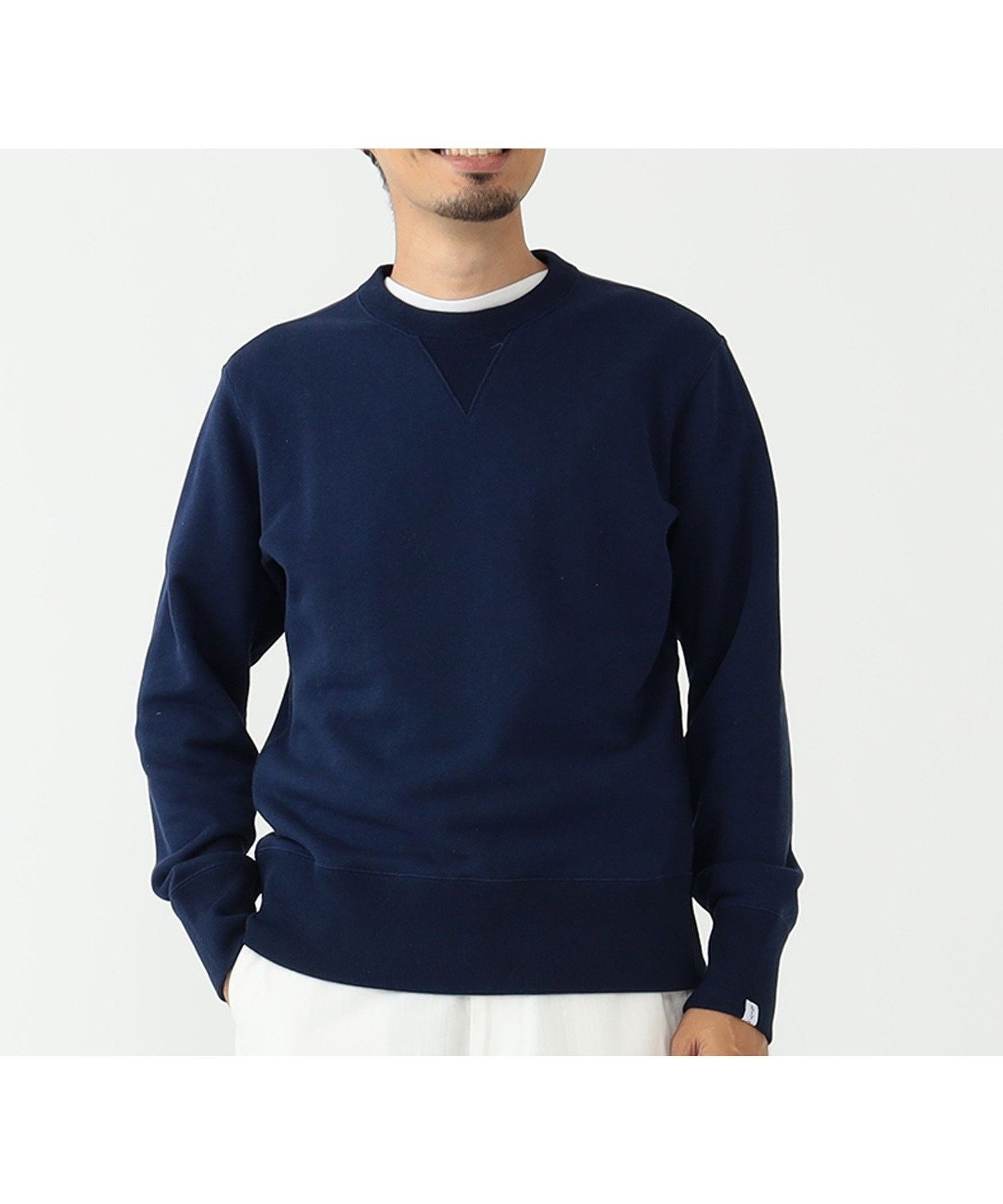 【ビームス/BEAMS / MEN】のLOOPWHEELER / 別注 Athletic Crew Neck Sweat インテリア・キッズ・メンズ・レディースファッション・服の通販 founy(ファニー) 　ファッション　Fashion　メンズファッション　Fashion for Men　ヴィンテージ　Vintage Style　スウェット / スエット　Sweatshirt, Sweatwear　スタンダード　Standard, Basic　トレンド　Trend, Trending Now　パターン　Pattern, Design Print　ベーシック　Basic, Essential　別注　Limited Edition, Custom Order　P.NAVY|ID: prp329100004738626 ipo3291000000034355751