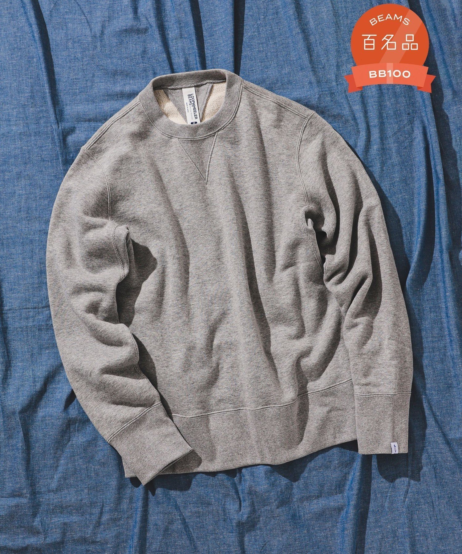 【ビームス/BEAMS / MEN】のLOOPWHEELER / 別注 Athletic Crew Neck Sweat インテリア・キッズ・メンズ・レディースファッション・服の通販 founy(ファニー) 　ファッション　Fashion　メンズファッション　Fashion for Men　ヴィンテージ　Vintage Style　スウェット / スエット　Sweatshirt, Sweatwear　スタンダード　Standard, Basic　トレンド　Trend, Trending Now　パターン　Pattern, Design Print　ベーシック　Basic, Essential　別注　Limited Edition, Custom Order　H.GRY|ID: prp329100004738626 ipo3291000000034355754