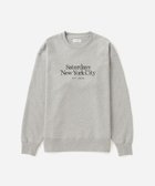 【サタデイズ ニューヨークシティ/SATURDAYS NYC】のBowery Miller Standard Sweatshirt 人気、トレンドファッション・服の通販 founy(ファニー) ファッション Fashion レディースファッション Fashion for Women トップス・カットソー Cut & Sew Tops シャツ・ブラウス・オフィスカジュアル Elegant Blouses & Button-Ups レディースパーカー・カジュアルフーディー Casual Hoodies & Sweatshirts ロングTシャツ・Tシャツ Longline T-Shirts & Tees スウェット・クルーネックトップス Sweatshirts & Crewnecks / Relaxed Fit Sweat Tops スタンダード Standard, Basic フィット Fit, Slim Fit フロント Front, Front Design 定番 Standard, Basic Item thumbnail グレー(07)|ID: prp329100004738638 ipo3291000000034227728