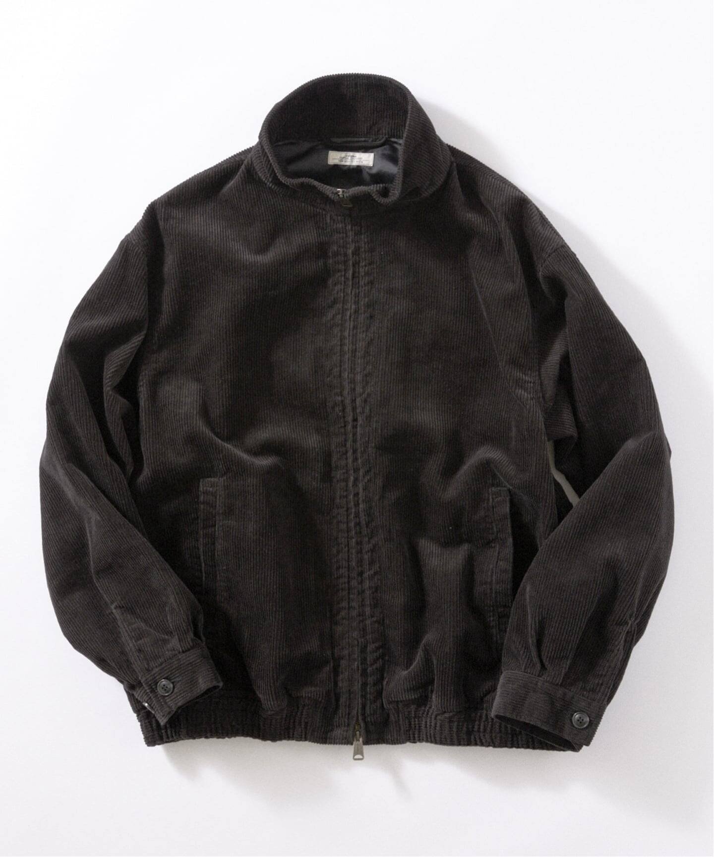 【ジャーナルスタンダード レリューム/JOURNAL STANDARD relume / MEN】のコーデュロイ スタンドカラー ジップブルゾン インテリア・キッズ・メンズ・レディースファッション・服の通販 founy(ファニー) 　ファッション　Fashion　メンズファッション　Fashion for Men　クラシック　Classic, Timeless Style　コーデュロイ　Corduroy, Cord Fabric　ジップアップ　Zip-Up, Full Zip　スタンド　Stand Collar, Upright Stand　スラックス　Slacks, Dress Pants　セットアップ　Set-Up, Coordinated Outfit　フィット　Fit, Slim Fit　ブルゾン　Blouson, Bomber Jacket　ベーシック　Basic, Essential　モダン　Modern, Contemporary　おすすめ　Recommended / Our Picks　エレガント 上品　Elegant　ブラック B|ID: prp329100004738669 ipo3291000000034227901