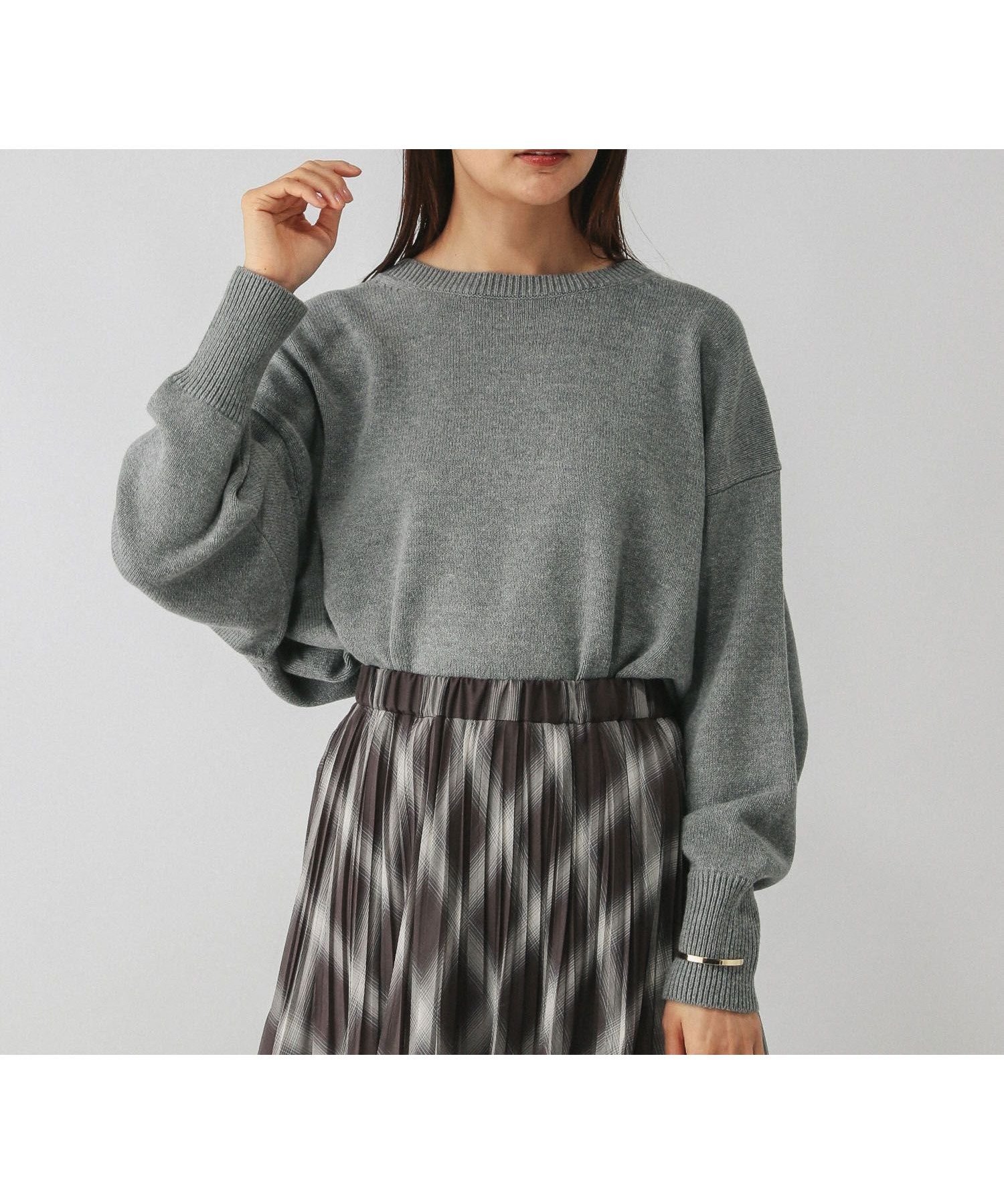 【グローバルワーク/GLOBAL WORK】の毛玉になりにくいドルマン/494139 インテリア・キッズ・メンズ・レディースファッション・服の通販 founy(ファニー) ファッション Fashion レディースファッション Fashion for Women ショート Short, Short Length ラウンド Round, Round Neck レギュラー Regular, Standard Fit ワイド Wide, Wide Fit グレー15|ID: prp329100004738675 ipo3291000000034780173