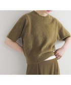 【アーバンリサーチ/URBAN RESEARCH】のFOX/CASHMEREハーフスリーブニット 人気、トレンドファッション・服の通販 founy(ファニー) ファッション Fashion レディースファッション Fashion for Women トップス・カットソー Cut & Sew Tops ニット Knit Tops & Sweaters 2025年 2025 2025-2026秋冬・A/W Autumn/Winter 2025–26 AW25–26 冬 Winter / This Winter カットソー Cut and Sewn Top デニム Denim, Jeans Material フォックス Fox, Fox Fur ベーシック Basic, Essential ボトム Bottoms, Lower Wear 半袖 Short Sleeve, Half Sleeve A/W・秋冬 Autumn/Winter thumbnail KHAKI|ID: prp329100004738693 ipo3291000000034228017
