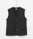 【アーバンリサーチ ロッソ/URBAN RESEARCH ROSSO】のPROTAGONISTA Vest BLACK|ID: prp329100004738703 ipo3291000000034228055