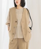 【アーバンリサーチ ロッソ/URBAN RESEARCH ROSSO】のPROTAGONISTA Vest BEIGE|ID: prp329100004738703 ipo3291000000034228056