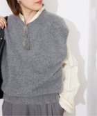 【スローブ イエナ/SLOBE IENA】のフォックスアルパカ ニットベスト 人気、トレンドファッション・服の通販 founy(ファニー) ファッション Fashion レディースファッション Fashion for Women アウター Coat / Outerwear Collection トップス・カットソー Cut & Sew Tops ニット Knit Tops & Sweaters ベスト&ジレ / 重ね着スタイル Vests & Gilets カットソー Cut and Sewn Top カーディガン Cardigan, Knitwear シンプル Simple, Minimal ストライプ Stripe, Striped Pattern デニム Denim, Jeans Material フォックス Fox, Fox Fur ベスト Vest, Waistcoat おすすめ Recommended / Our Picks 2025年 2025 2025-2026秋冬・A/W Autumn/Winter 2025–26 AW25–26 thumbnail グレー|ID: prp329100004738719 ipo3291000000034228134