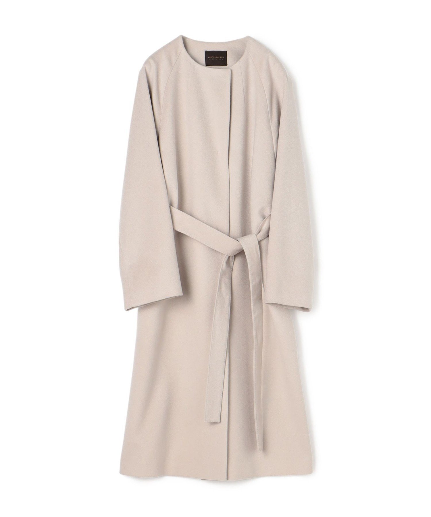 【トゥモローランド/TOMORROWLAND】のピュアカシミヤ ノーカラーコート インテリア・キッズ・メンズ・レディースファッション・服の通販 founy(ファニー) ファッション Fashion レディースファッション Fashion for Women アウター Coat / Outerwear Collection コート・ロングコート・ピーコート Long Coats, Peacoats & More スリーブ Sleeve, Long Sleeve / Short Sleeve トレンド Trend, Trending Now 定番 Standard, Basic Item バランス Balance, Style Balance ベーシック Basic, Essential リラックス Relax, Relaxed Fit おすすめ Recommended / Our Picks 41 ライトベージュ|ID: prp329100004738746 ipo3291000000034433197