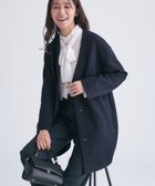 【インディヴィ/INDIVI】の【秋/軽羽織り】ノーカラーミドル丈ライトコート 人気、トレンドファッション・服の通販 founy(ファニー) ファッション Fashion レディースファッション Fashion for Women アウター Coat / Outerwear Collection コート・ロングコート・ピーコート Long Coats, Peacoats & More 秋 Autumn カーディガン Cardigan, Knitwear シンプル Simple, Minimal ストレッチ Stretch, Stretchy Fabric スマート Smart, Elegant ポケット Pocket, Pocket Detail 羽織 Haori, Light Jacket ミドル Middle Length, Mid Height thumbnail ネイビー|ID: prp329100004738819 ipo3291000000034228673