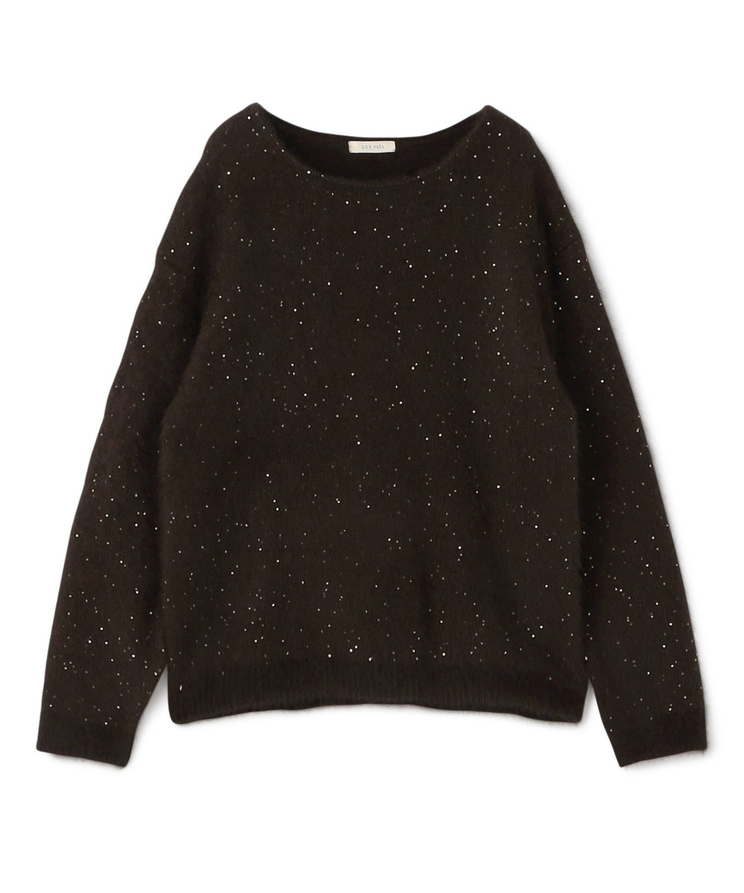 【トゥモローランド/TOMORROWLAND】のフォックスカシミヤ クルーネックプルオーバー インテリア・キッズ・メンズ・レディースファッション・服の通販 founy(ファニー) 　ファッション　Fashion　レディースファッション　Fashion for Women　トップス・カットソー　Cut & Sew Tops　カジュアルプルオーバー・ニットトップス　Pullovers & Knit Tops / Casual Pullovers　アクセサリー　Fashion Accessories　コンパクト　Compact, Small Size　シルバー　Silver, Metallic Silver　シンプル　Simple, Minimal　スパンコール　Sequins, Sequin Embellishment　定番　Standard, Basic Item　フォックス　Fox, Fox Fur　48 ダークブラウン系|ID: prp329100004738825 ipo3291000000035037956