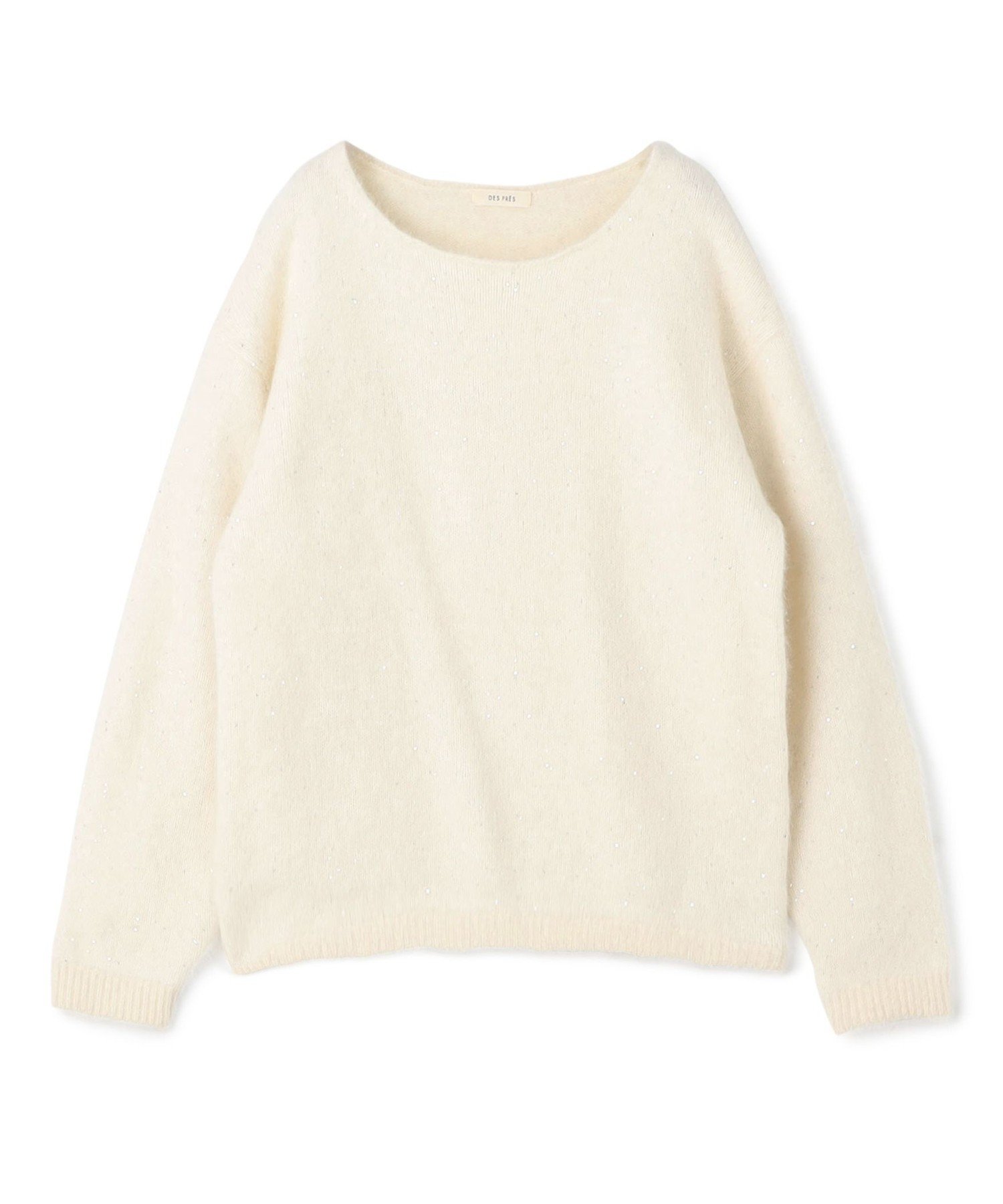 【トゥモローランド/TOMORROWLAND】のフォックスカシミヤ クルーネックプルオーバー インテリア・キッズ・メンズ・レディースファッション・服の通販 founy(ファニー) 　ファッション　Fashion　レディースファッション　Fashion for Women　トップス・カットソー　Cut & Sew Tops　カジュアルプルオーバー・ニットトップス　Pullovers & Knit Tops / Casual Pullovers　アクセサリー　Fashion Accessories　コンパクト　Compact, Small Size　シルバー　Silver, Metallic Silver　シンプル　Simple, Minimal　スパンコール　Sequins, Sequin Embellishment　定番　Standard, Basic Item　フォックス　Fox, Fox Fur　12 ホワイト系|ID: prp329100004738825 ipo3291000000035037958