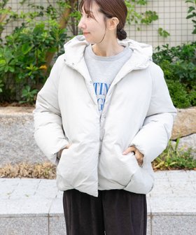 【アイテムズアーバンリサーチ/ITEMS URBAN RESEARCH】のGREENDOWNコクーンフードジャケット 人気、トレンドファッション・服の通販 founy(ファニー) ファッション Fashion レディースファッション Fashion for Women アウター Coat / Outerwear Collection レディースジャケット・軽アウター Jackets 2025年 2025 2025-2026秋冬・A/W Autumn/Winter 2025–26 AW25–26 冬 Winter / This Winter シンプル Simple, Minimal ジャケット Jacket, Outerwear ダウン Down, Puffer デニム Denim, Jeans Material A/W・秋冬 Autumn/Winter 防寒 Cold Protection, Winter-Ready |ID:prp329100004738828