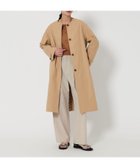 【ユナイテッドアローズ/UNITED ARROWS】のコットンナイロン ノーカラー コート BEIGE|ID: prp329100004738831 ipo3291000000034497466