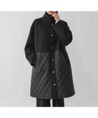 【グローバルワーク/GLOBAL WORK】のウールライク切り替えコート/499669 人気、トレンドファッション・服の通販 founy(ファニー) ファッション Fashion レディースファッション Fashion for Women アウター Coat / Outerwear Collection コート・ロングコート・ピーコート Long Coats, Peacoats & More おすすめ Recommended / Our Picks キルト Quilt, Quilted Fabric スタンド Stand Collar, Upright Stand ストレッチ Stretch, Stretchy Fabric タフタ Taffeta, Structured Fabric デニム Denim, Jeans Material トレンド Trend, Trending Now パーカー Hoodie, Parka ロング Long, Long-Length 防寒 Cold Protection, Winter-Ready thumbnail ブラック09|ID: prp329100004738843 ipo3291000000034701200