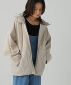 【エルーラ/Elura】のWEB限定 ダンボールキルトフードブルゾン/571744 人気、トレンドファッション・服の通販 founy(ファニー) ファッション Fashion レディースファッション Fashion for Women アウター Coat / Outerwear Collection ブルゾンジャケット・スポーティアウター Blouson Jackets ショート Short, Short Length スニーカー Sneakers, Trainers タイトスカート Pencil Skirt, Tight Skirt デニム Denim, Jeans Material バランス Balance, Style Balance フレア Flare, Flared ブルゾン Blouson, Bomber Jacket ボトム Bottoms, Lower Wear エレガント 上品 Elegant 切替 Switching, Contrast Panel A/W・秋冬 Autumn/Winter thumbnail グレージュ50|ID: prp329100004738854 ipo3291000000034297388