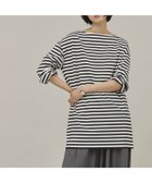 【カレンソロジー/Curensology】のRC ボーダープルオーバー 人気、トレンドファッション・服の通販 founy(ファニー) ファッション Fashion レディースファッション Fashion for Women トップス・カットソー Cut & Sew Tops カジュアルプルオーバー・ニットトップス Pullovers & Knit Tops / Casual Pullovers エレガント 上品 Elegant カットソー Cut and Sewn Top キャラクター Character, Licensed Characters デニム Denim, Jeans Material プリント Print, Printed Pattern ベーシック Basic, Essential ボーダー Border, Stripe ミリタリー Military, Army Style ワーク Workwear, Utility Style thumbnail ブラック09|ID: prp329100004739051 ipo3291000000035124260