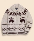 【ブルックス ブラザーズ/Brooks Brothers / MEN】のウール GFロゴ フルジップ カウチンセーター 人気、トレンドファッション・服の通販 founy(ファニー) ファッション Fashion メンズファッション Fashion for Men アンティーク Antique-Inspired ショール Shawl, Wrap セーター Sweater, Knitwear ポケット Pocket, Pocket Detail 手編み Hand-Knitted, Handmade Knit thumbnail ブラウン|ID: prp329100004739053 ipo3291000000034232069