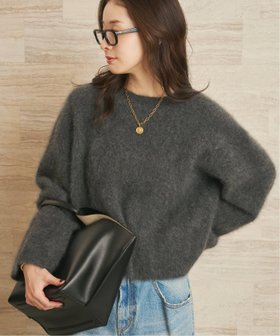【プラージュ/Plage】の《一部カラー六本木店・WEB限定》Fur Essential ニット 人気、トレンドファッション・服の通販 founy(ファニー) ファッション Fashion レディースファッション Fashion for Women トップス・カットソー Cut & Sew Tops ニット Knit Tops & Sweaters コンパクト Compact, Small Size シンプル Simple, Minimal デニム Denim, Jeans Material バランス Balance, Style Balance リラックス Relax, Relaxed Fit |ID:prp329100004739057
