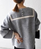 【シップス フォー ウィメン/SHIPS】の《追加 》SHIPS any バイカラー セーラー デザイン プルオーバー 人気、トレンドファッション・服の通販 founy(ファニー) ファッション Fashion レディースファッション Fashion for Women トップス・カットソー Cut & Sew Tops カジュアルプルオーバー・ニットトップス Pullovers & Knit Tops / Casual Pullovers ウォーム Warm Fabric シンプル Simple, Minimal ボトム Bottoms, Lower Wear モコモコ Fuzzy, Fluffy A/W・秋冬 Autumn/Winter 2025年 2025 2025-2026秋冬・A/W Autumn/Winter 2025–26 AW25–26 thumbnail グレー|ID: prp329100004739078 ipo3291000000034548303