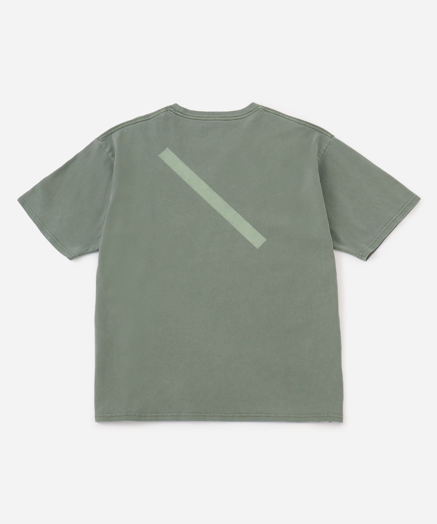 【サタデイズ ニューヨークシティ/SATURDAYS NYC】のSlash Pigment Relax SS Tee インテリア・キッズ・メンズ・レディースファッション・服の通販 founy(ファニー) 　ファッション　Fashion　レディースファッション　Fashion for Women　グラフィック　Graphic, Graphic Design　フィット　Fit, Slim Fit　フロント　Front, Front Design　プリント　Print, Printed Pattern　ミドル　Middle Length, Mid Height　リラックス　Relax, Relaxed Fit　定番　Standard, Basic Item　オリーブ(37)|ID: prp329100004739158 ipo3291000000034233018