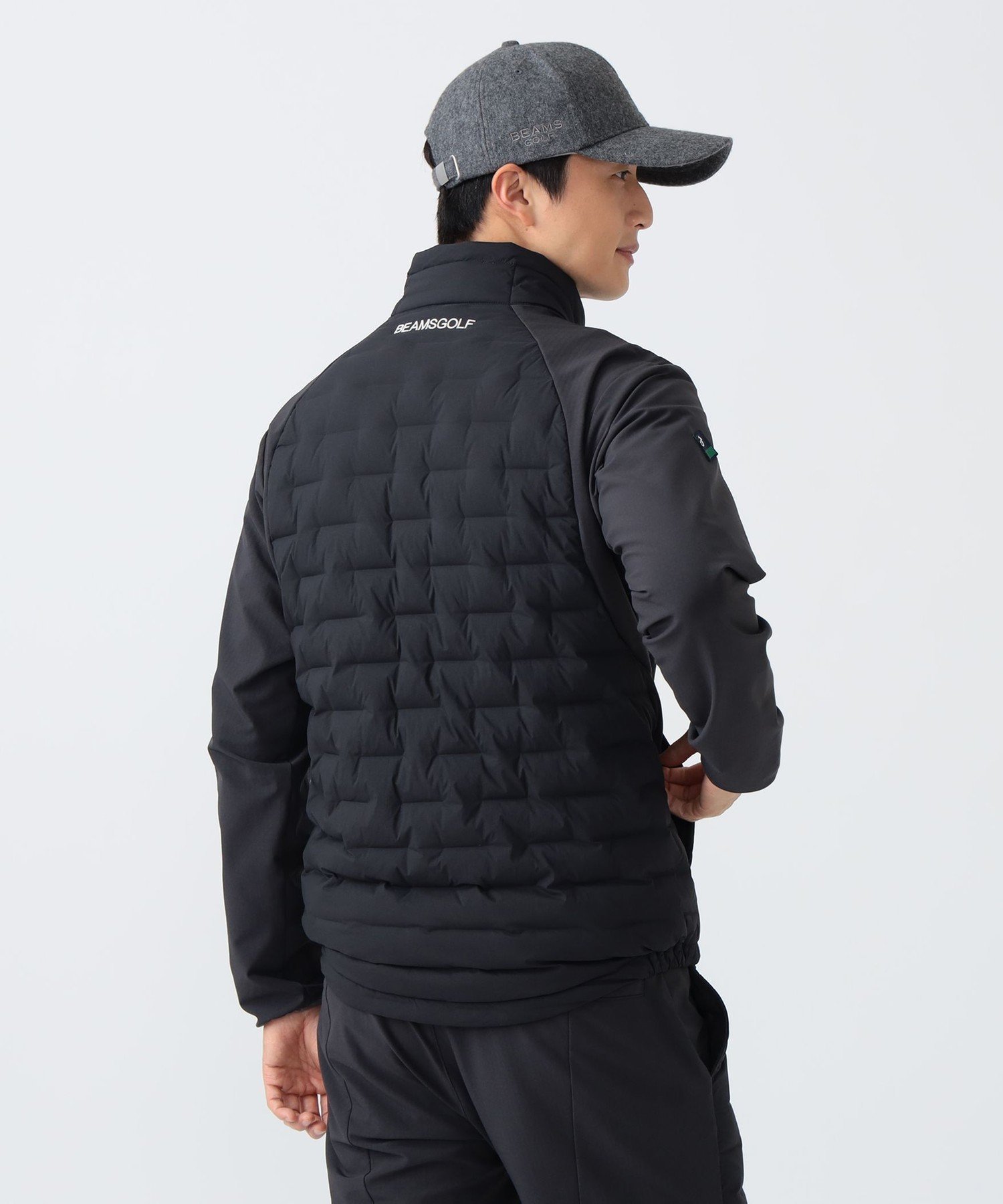 【ビームス ゴルフ/BEAMS GOLF / MEN】のPURPLE LABEL / スフィダンテ 接結ダウン 切り替えブルゾン インテリア・キッズ・メンズ・レディースファッション・服の通販 founy(ファニー) 　ファッション　Fashion　メンズファッション　Fashion for Men　イタリア　Italy　カッティング　Cutting Detail　キルト　Quilt, Quilted Fabric　軽量　Lightweight, Ultra Light　シンプル　Simple, Minimal　スポーティ　Sporty, Casual Athletic　セットアップ　Set-Up, Coordinated Outfit　ダウン　Down, Puffer　ドレス　Dress, One-Piece　人気　Popular, Best Seller　フィット　Fit, Slim Fit　ブルゾン　Blouson, Bomber Jacket　ベーシック　Basic, Essential　冬　Winter / This Winter　エレガント 上品　Elegant　ゴルフ　Golf　CHARCOAL.G|ID: prp329100004739172 ipo3291000000034581864