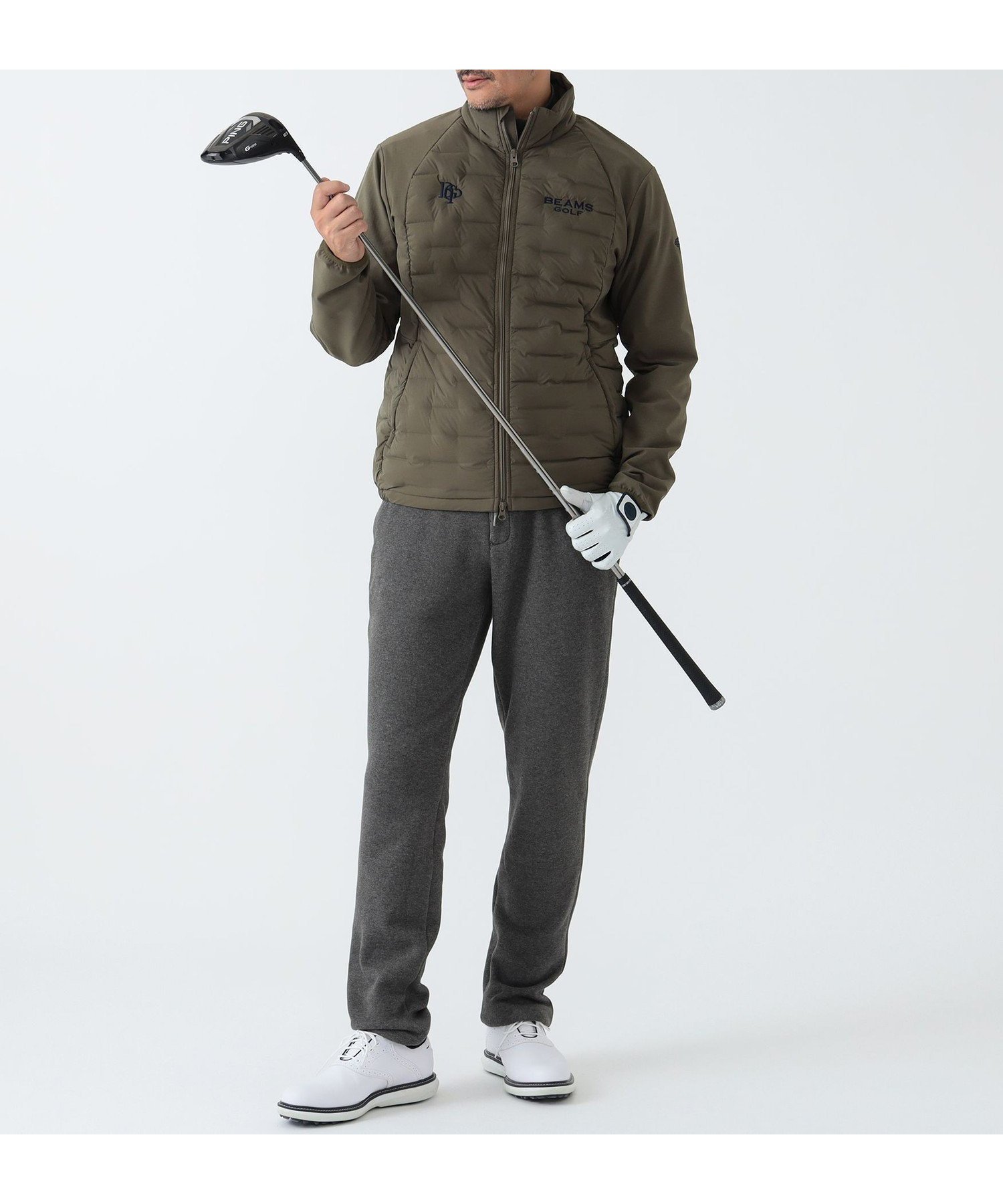 【ビームス ゴルフ/BEAMS GOLF / MEN】のPURPLE LABEL / スフィダンテ 接結ダウン 切り替えブルゾン インテリア・キッズ・メンズ・レディースファッション・服の通販 founy(ファニー) 　ファッション　Fashion　メンズファッション　Fashion for Men　イタリア　Italy　カッティング　Cutting Detail　キルト　Quilt, Quilted Fabric　軽量　Lightweight, Ultra Light　シンプル　Simple, Minimal　スポーティ　Sporty, Casual Athletic　セットアップ　Set-Up, Coordinated Outfit　ダウン　Down, Puffer　ドレス　Dress, One-Piece　人気　Popular, Best Seller　フィット　Fit, Slim Fit　ブルゾン　Blouson, Bomber Jacket　ベーシック　Basic, Essential　冬　Winter / This Winter　エレガント 上品　Elegant　ゴルフ　Golf　OLIVE|ID: prp329100004739172 ipo3291000000034581865