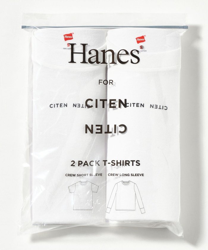 【シテン/CITEN】の【別注】 CITEN Hanes*CITEN 2パックロゴT インテリア・キッズ・メンズ・レディースファッション・服の通販 founy(ファニー) https://founy.com/ ファッション Fashion レディースファッション Fashion for Women インナー Innerwear ヴィンテージ Vintage Style 秋 Autumn カーディガン Cardigan, Knitwear クラシック Classic, Timeless Style コンパクト Compact, Small Size スウェット / スエット Sweatshirt, Sweatwear スタンダード Standard, Basic スペシャル Special, Limited Edition チューブ Tube, Tube Top デニム Denim, Jeans Material 定番 Standard, Basic Item 長袖 Long Sleeve, Full Sleeve バランス Balance, Style Balance パターン Pattern, Design Print フィット Fit, Slim Fit プリント Print, Printed Pattern 別注 Limited Edition, Custom Order 半袖 Short Sleeve, Half Sleeve 冬 Winter / This Winter おすすめ Recommended / Our Picks |ID: prp329100004739197 ipo3291000000034560188