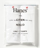 【シテン/CITEN】の【別注】 CITEN Hanes*CITEN 2パックロゴT WHITE|ID: prp329100004739197 ipo3291000000034560191