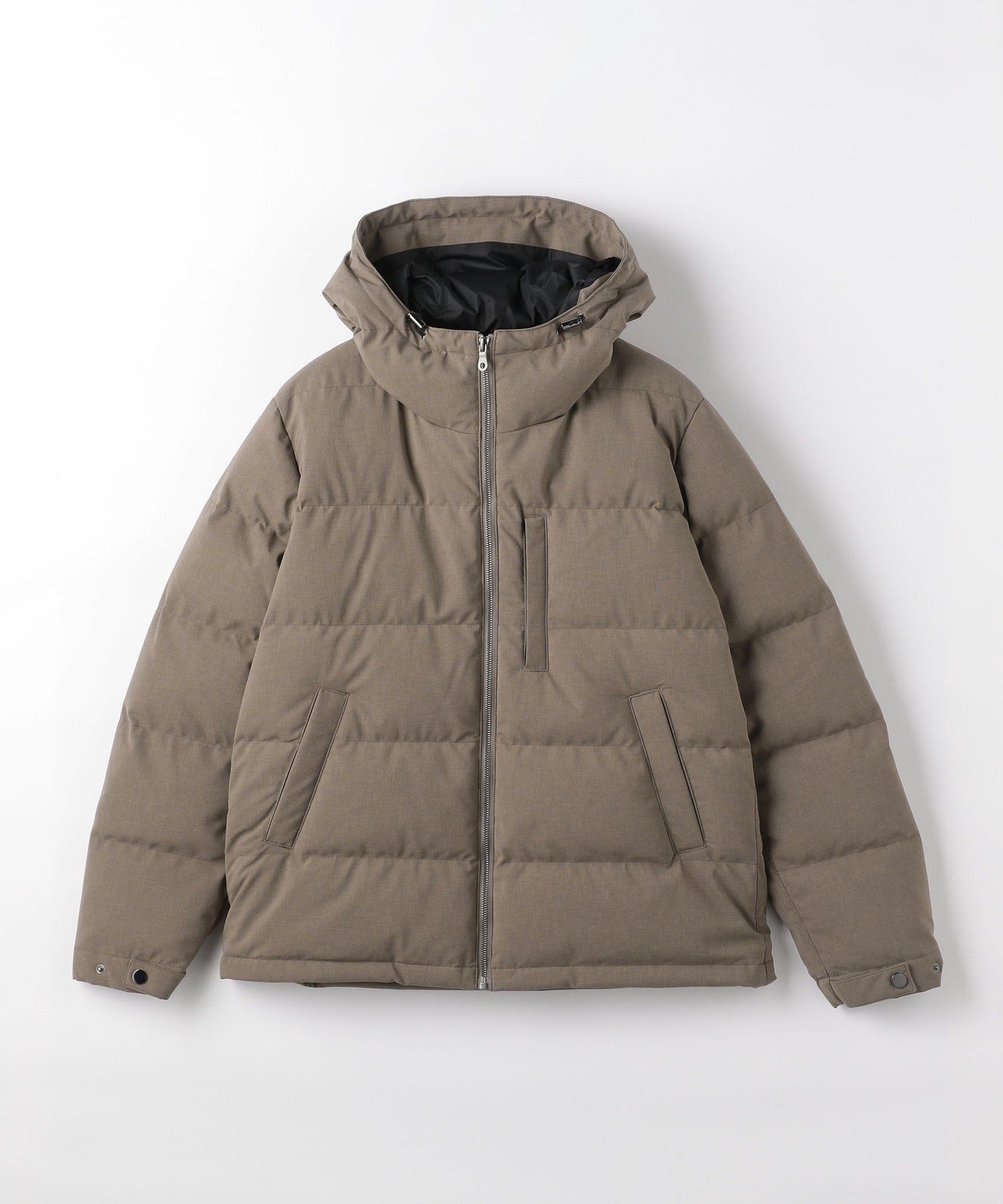 【ユナイテッドアローズ/UNITED ARROWS / MEN】のウールライク ダウンブルゾン-はっ水- A DAY IN THE LIFE インテリア・キッズ・メンズ・レディースファッション・服の通販 founy(ファニー) 　ファッション　Fashion　メンズファッション　Fashion for Men　軽量　Lightweight, Ultra Light　スタイリッシュ　Stylish, Fashionable　スポーティ　Sporty, Casual Athletic　スラックス　Slacks, Dress Pants　ダウン　Down, Puffer　ドローコード　Drawcord, Drawstring Cord　ブルゾン　Blouson, Bomber Jacket　ベーシック　Basic, Essential　A/W・秋冬　Autumn/Winter　おすすめ　Recommended / Our Picks　BEIGE|ID: prp329100004739223 ipo3291000000034233931