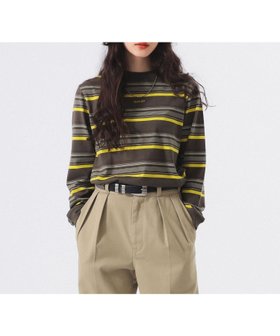 【ビームス ウイメン/BEAMS】のボーイ エンブロイダリー ボーダー ロングスリーブ Tシャツ 人気、トレンドファッション・服の通販 founy(ファニー) ファッション Fashion レディースファッション Fashion for Women トップス・カットソー Cut & Sew Tops シャツ・ブラウス・オフィスカジュアル Elegant Blouses & Button-Ups ロングTシャツ・Tシャツ Longline T-Shirts & Tees インナー Innerwear エンブロイダリー Embroidery Design 秋 Autumn カットソー Cut and Sewn Top カーディガン Cardigan, Knitwear ジャケット Jacket, Outerwear スリーブ Sleeve, Long Sleeve / Short Sleeve 長袖 Long Sleeve, Full Sleeve バランス Balance, Style Balance ベーシック Basic, Essential ボーダー Border, Stripe リラックス Relax, Relaxed Fit ロング Long, Long-Length ワンポイント One Point, Statement Accent A/W・秋冬 Autumn/Winter |ID:prp329100004739233