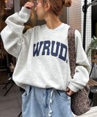 【チャオパニックティピー/CIAOPANIC TYPY】の【WEB限定】【UNISEX】WRUD.ビッグシルエット裏起毛ロゴスウェット 人気、トレンドファッション・服の通販 founy(ファニー) ファッション Fashion レディースファッション Fashion for Women トップス・カットソー Cut & Sew Tops レディースパーカー・カジュアルフーディー Casual Hoodies & Sweatshirts スウェット・クルーネックトップス Sweatshirts & Crewnecks / Relaxed Fit Sweat Tops スウェット / スエット Sweatshirt, Sweatwear スラックス Slacks, Dress Pants ハーフ Half, Half-Length ビッグ Big, Oversized フロント Front, Front Design ユニセックス Unisex, Genderless ロング Long, Long-Length ワイド Wide, Wide Fit おすすめ Recommended / Our Picks thumbnail グレー|ID: prp329100004739249 ipo3291000000034635003