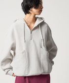 【シテン/CITEN】のCITEN ハーフジップスウェットフーディー 人気、トレンドファッション・服の通販 founy(ファニー) ファッション Fashion レディースファッション Fashion for Women トップス・カットソー Cut & Sew Tops レディースパーカー・カジュアルフーディー Casual Hoodies & Sweatshirts スウェット・クルーネックトップス Sweatshirts & Crewnecks / Relaxed Fit Sweat Tops コンパクト Compact, Small Size スウェット / スエット Sweatshirt, Sweatwear セットアップ Set-Up, Coordinated Outfit 定番 Standard, Basic Item バランス Balance, Style Balance フィット Fit, Slim Fit フォルム Silhouette, Form ベスト Vest, Waistcoat ポケット Pocket, Pocket Detail A/W・秋冬 Autumn/Winter おすすめ Recommended / Our Picks エレガント 上品 Elegant thumbnail LT.GRAY|ID: prp329100004739285 ipo3291000000034883818