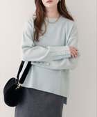 【ナチュラルクチュール/natural couture】のスタンドネック袖口釦ゆるニット 人気、トレンドファッション・服の通販 founy(ファニー) ファッション Fashion レディースファッション Fashion for Women トップス・カットソー Cut & Sew Tops ニット Knit Tops & Sweaters アクセサリー Fashion Accessories イヤリング Earrings シンプル Simple, Minimal ジャケット Jacket, Outerwear スタンド Stand Collar, Upright Stand スニーカー Sneakers, Trainers デニム Denim, Jeans Material トレンド Trend, Trending Now ネックレス Necklace, Pendant Necklace パール Pearl, Pearl Accent フェミニン Feminine, Girly フレア Flare, Flared プリーツ Pleats, Pleated ベスト Vest, Waistcoat リラックス Relax, Relaxed Fit 再入荷 Restock / Back in Stock おすすめ Recommended / Our Picks エレガント 上品 Elegant 2025年 2025 2025-2026秋冬・A/W Autumn/Winter 2025–26 AW25–26 thumbnail サックスブルー|ID: prp329100004739296 ipo3291000000034315556