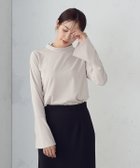 【コムサイズム/COMME CA ISM】のフレアースリーブ カットソー ベージュ|ID: prp329100004739298 ipo3291000000034234408