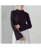 【コムサイズム/COMME CA ISM】のフレアースリーブ カットソー ダークブラウン|ID: prp329100004739298 ipo3291000000034234410