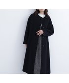 【ナチュラル ビューティー ベーシック/NATURAL BEAUTY BASIC】のフォルムノーカラーロングコート 人気、トレンドファッション・服の通販 founy(ファニー) ファッション Fashion レディースファッション Fashion for Women アウター Coat / Outerwear Collection コート・ロングコート・ピーコート Long Coats, Peacoats & More ショルダー Shoulder, Shoulder Strap スタイリッシュ Stylish, Fashionable ドロップ Drop Shoulder, Dropped Style バランス Balance, Style Balance ロング Long, Long-Length thumbnail ブラック|ID: prp329100004739384 ipo3291000000034801109