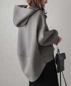 【ラジュール/Lajour】のバルーンシルエットパーカー ダークグレー|ID: prp329100004739385 ipo3291000000034235084
