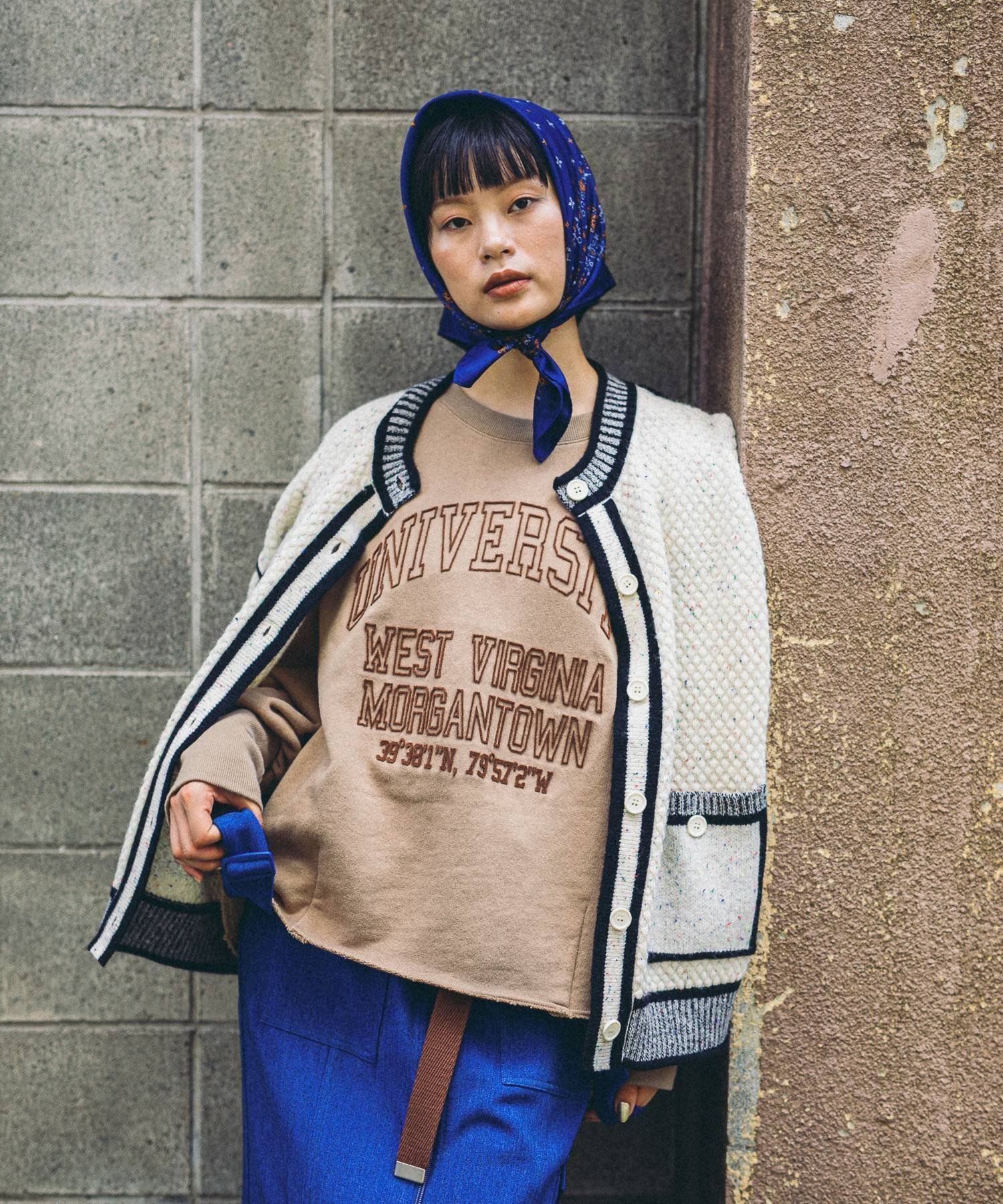 【ニコアンド/niko and】のMODE NORM CORE バイカラートリムニットカーディガン インテリア・キッズ・メンズ・レディースファッション・服の通販 founy(ファニー) 　ファッション　Fashion　レディースファッション　Fashion for Women　トップス・カットソー　Cut & Sew Tops　ニット　Knit Tops & Sweaters　カーディガン・羽織り　Layered Style Cardigans　おすすめ　Recommended / Our Picks　カットソー　Cut and Sewn Top　カーディガン　Cardigan, Knitwear　タートルネック　Turtleneck, High Neck　チェック　Check, Plaid, Tartan　ネップ　Nepp, Slub Yarn　オフホワイト|ID: prp329100004739386 ipo3291000000034353436